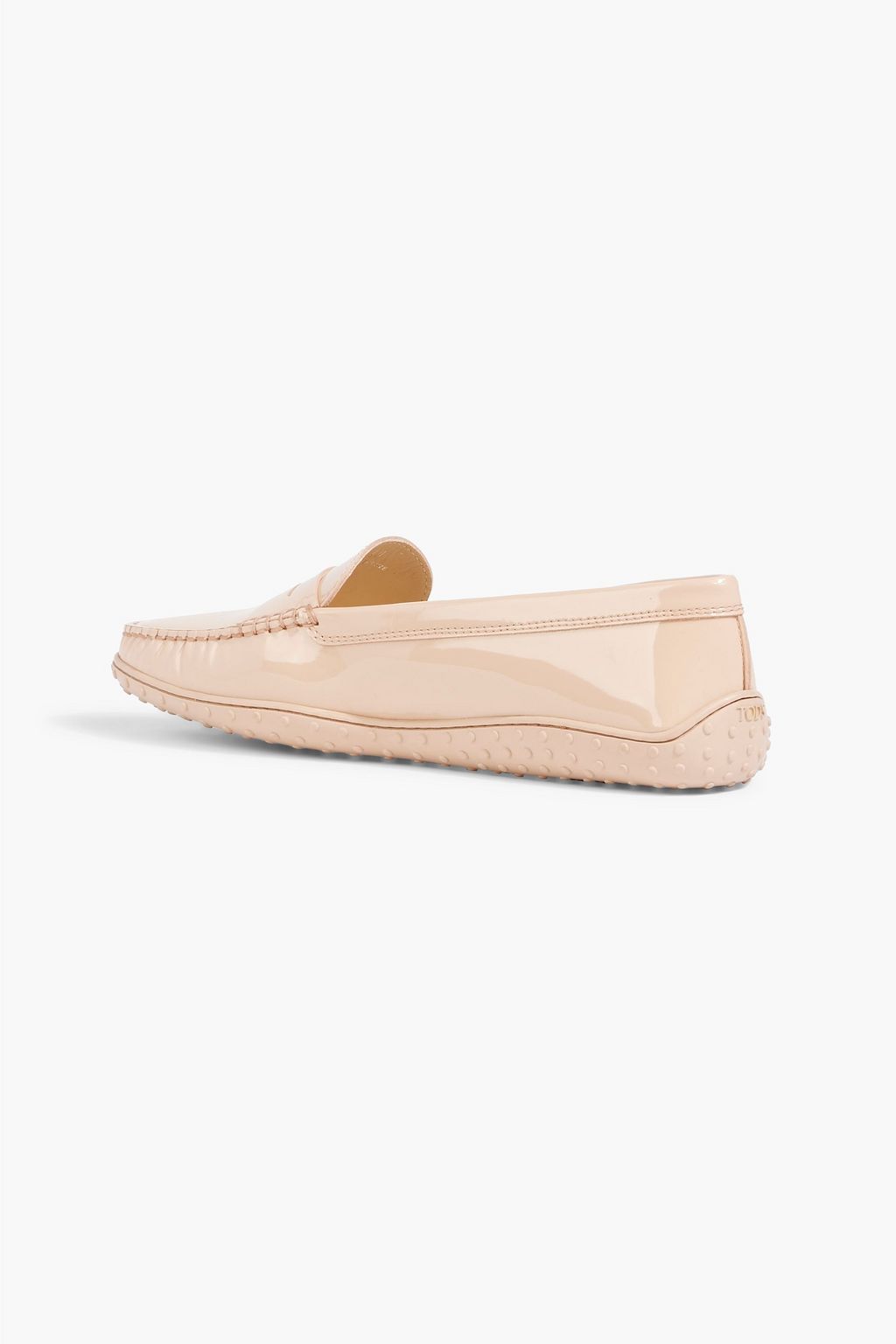 TOD'S حذاء لوفر من الجلد اللامع