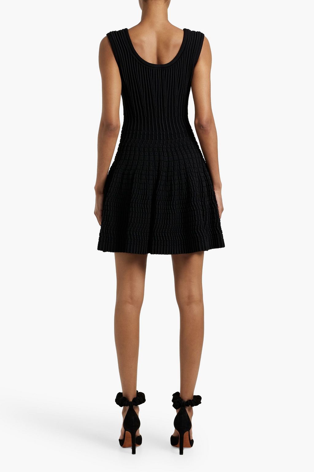 ALAÏA Ribbed-knit mini dress