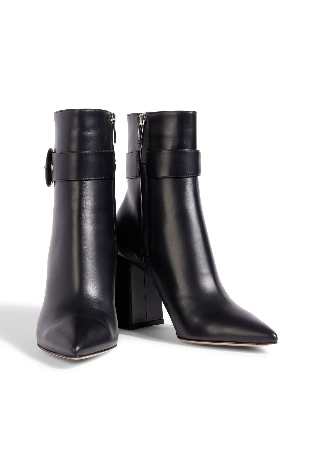 GIANVITO ROSSI Evelyn 85 buckled leather ankle boots