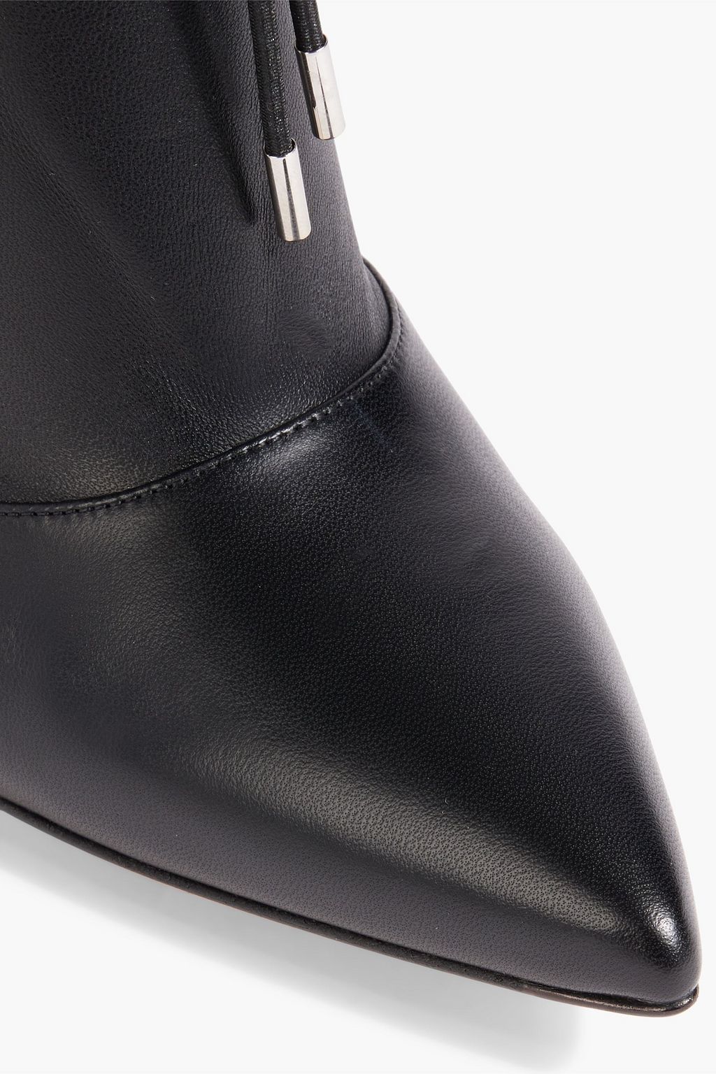 GIANVITO ROSSI Avery tie-detailed leather ankle boots
