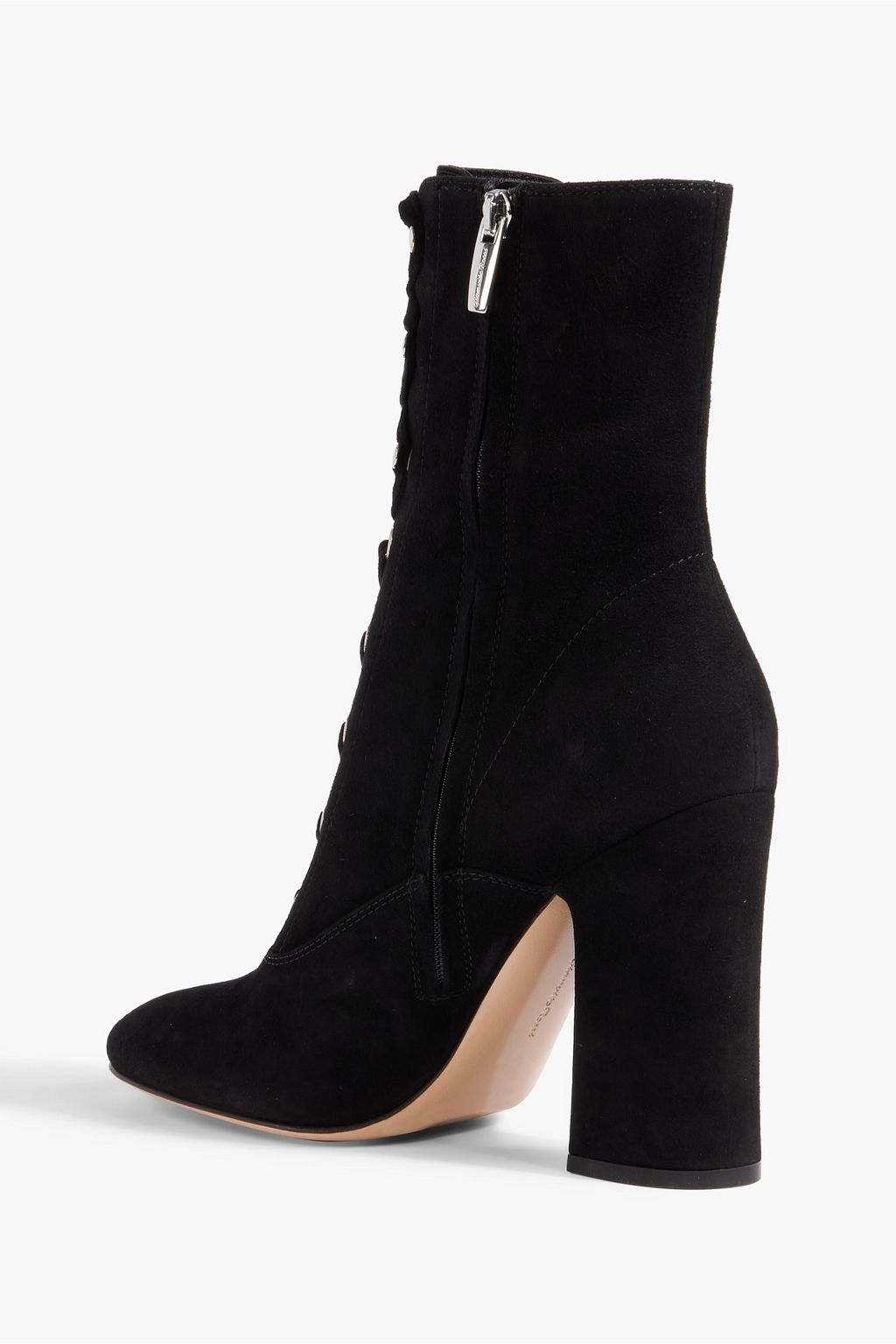 GIANVITO ROSSI Lace-up suede ankle boots