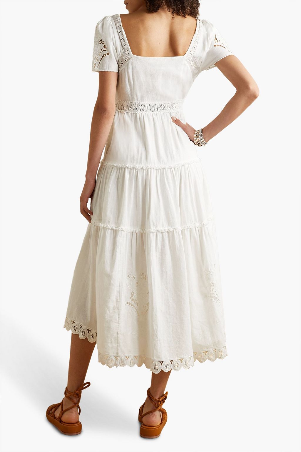 (Two dress deal ) Ready to ship  prairie hearts floral and The Sugar Sugar dress linen cotton sale