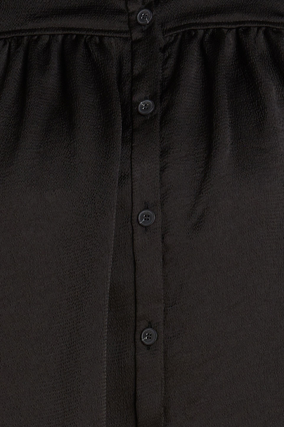 BA&SH REBECA HAMMERED SATIN-CREPE BLOUSE