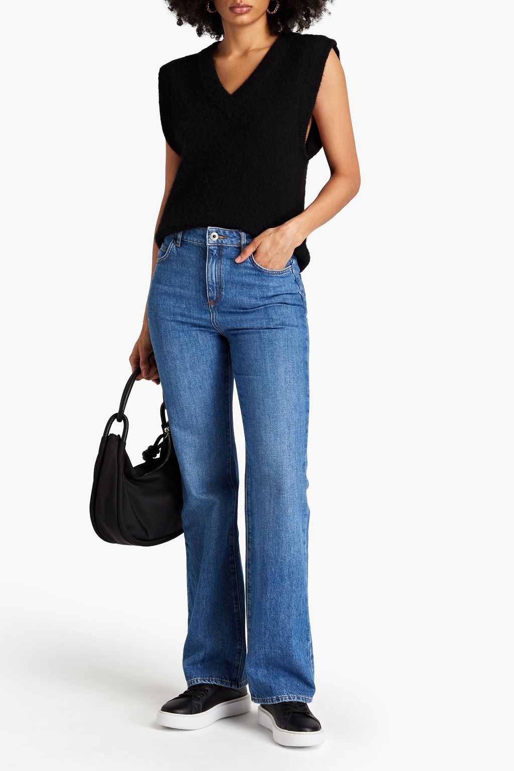BA&SH Idro high-rise flared jeans