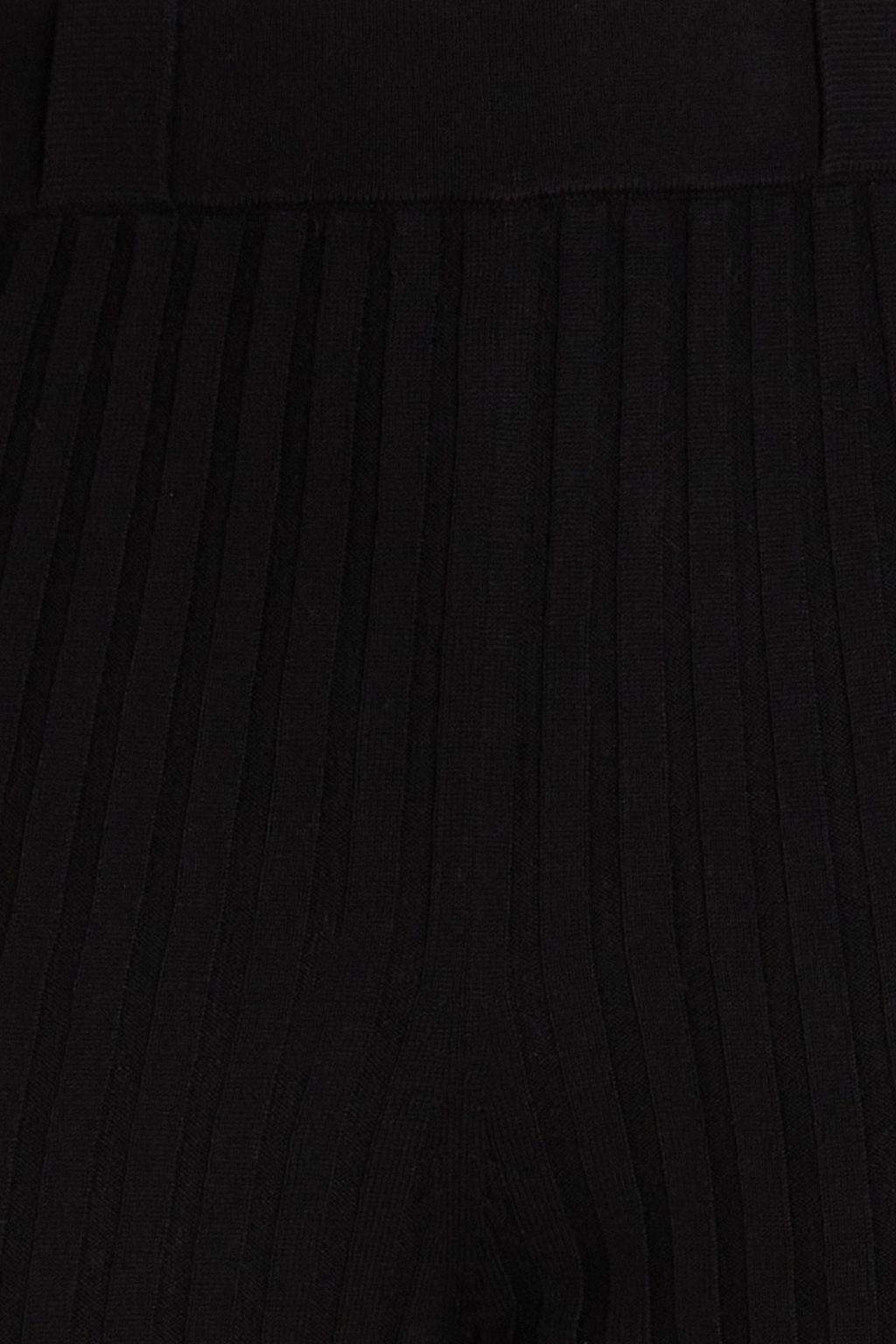 BA&SH Gimmo ribbed-knit straight-leg pants