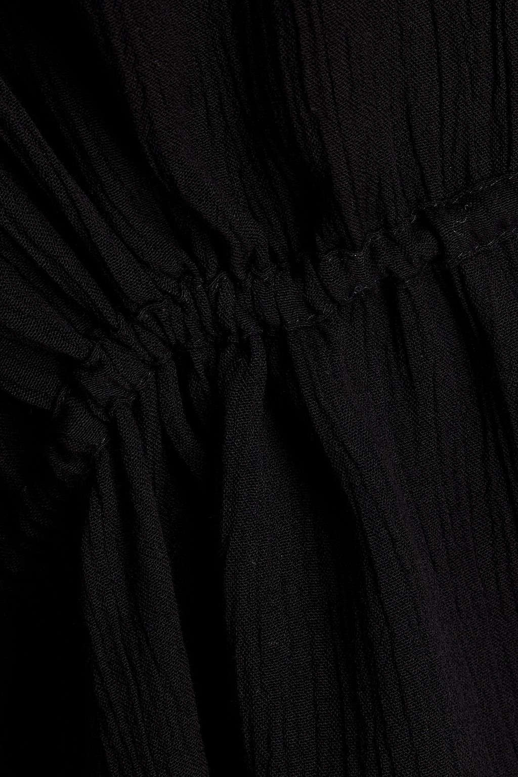 BA&SH Noma crinkled crepe blouse