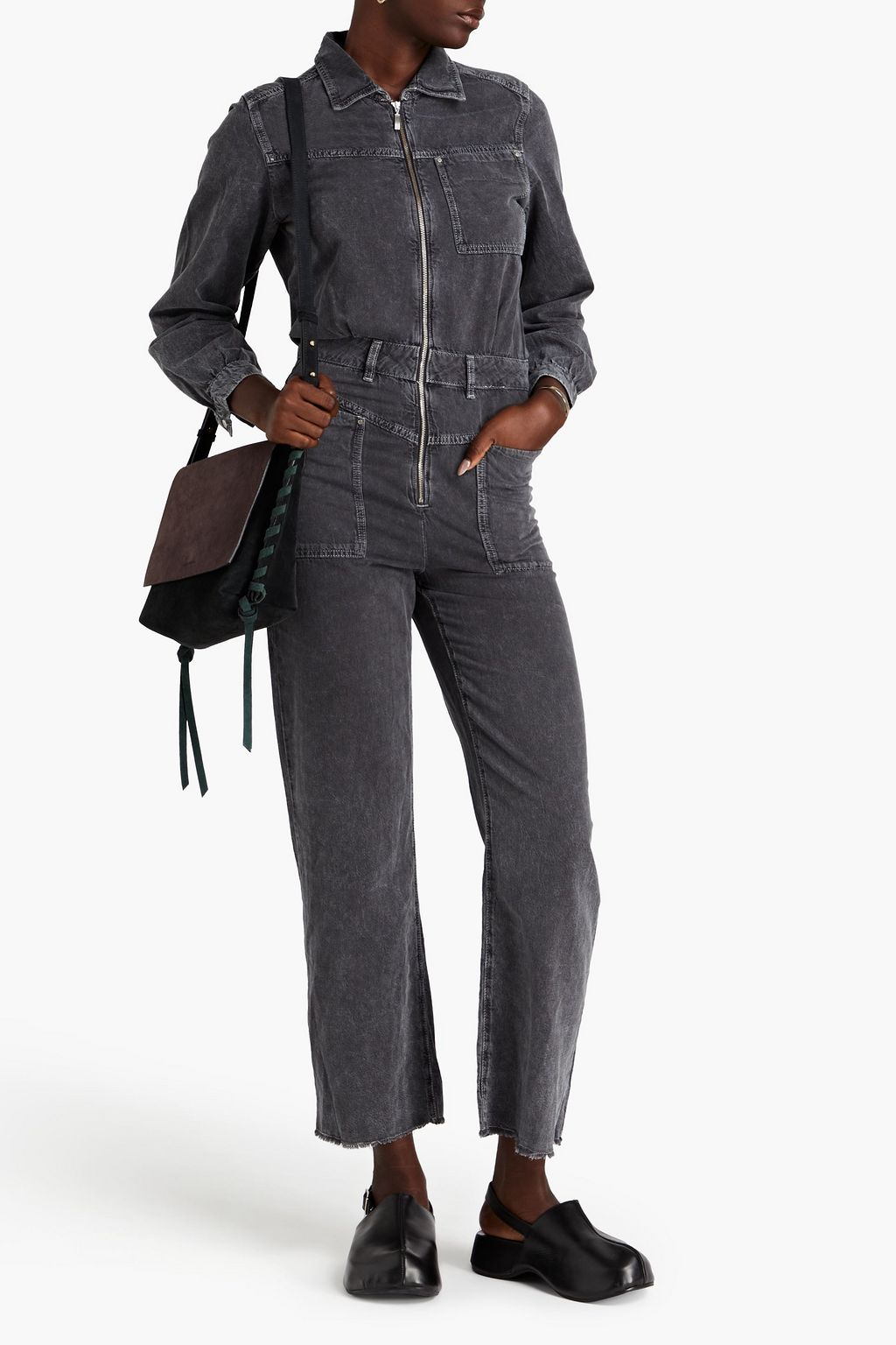 BA&SH Dova denim jumpsuit