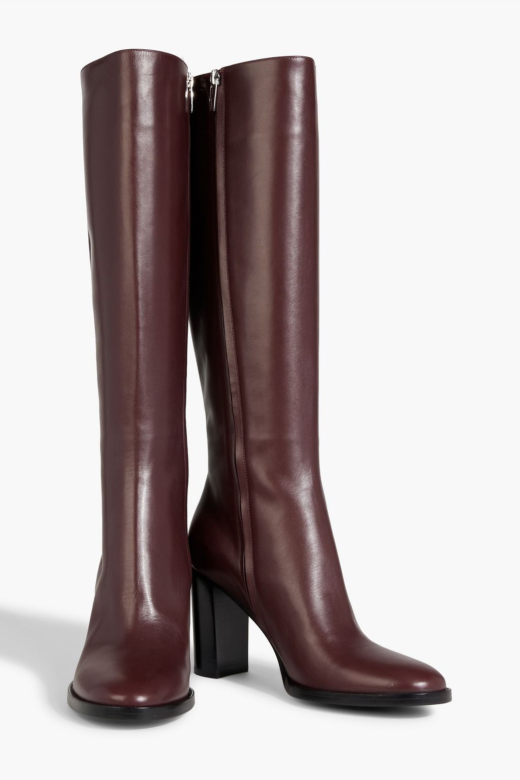 GIANVITO ROSSI Leather knee boots