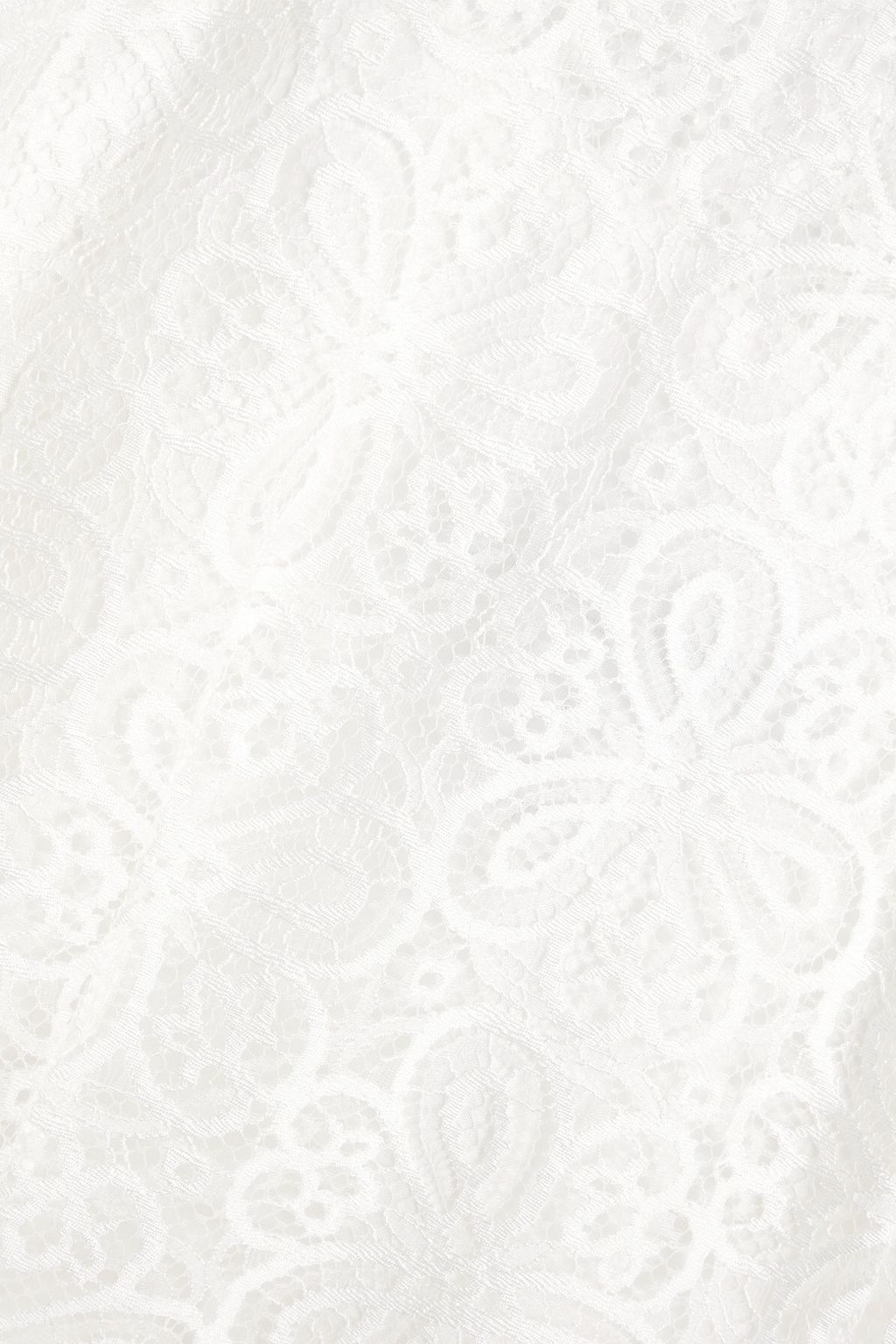 OSCAR DE LA RENTA Lace peplum top
