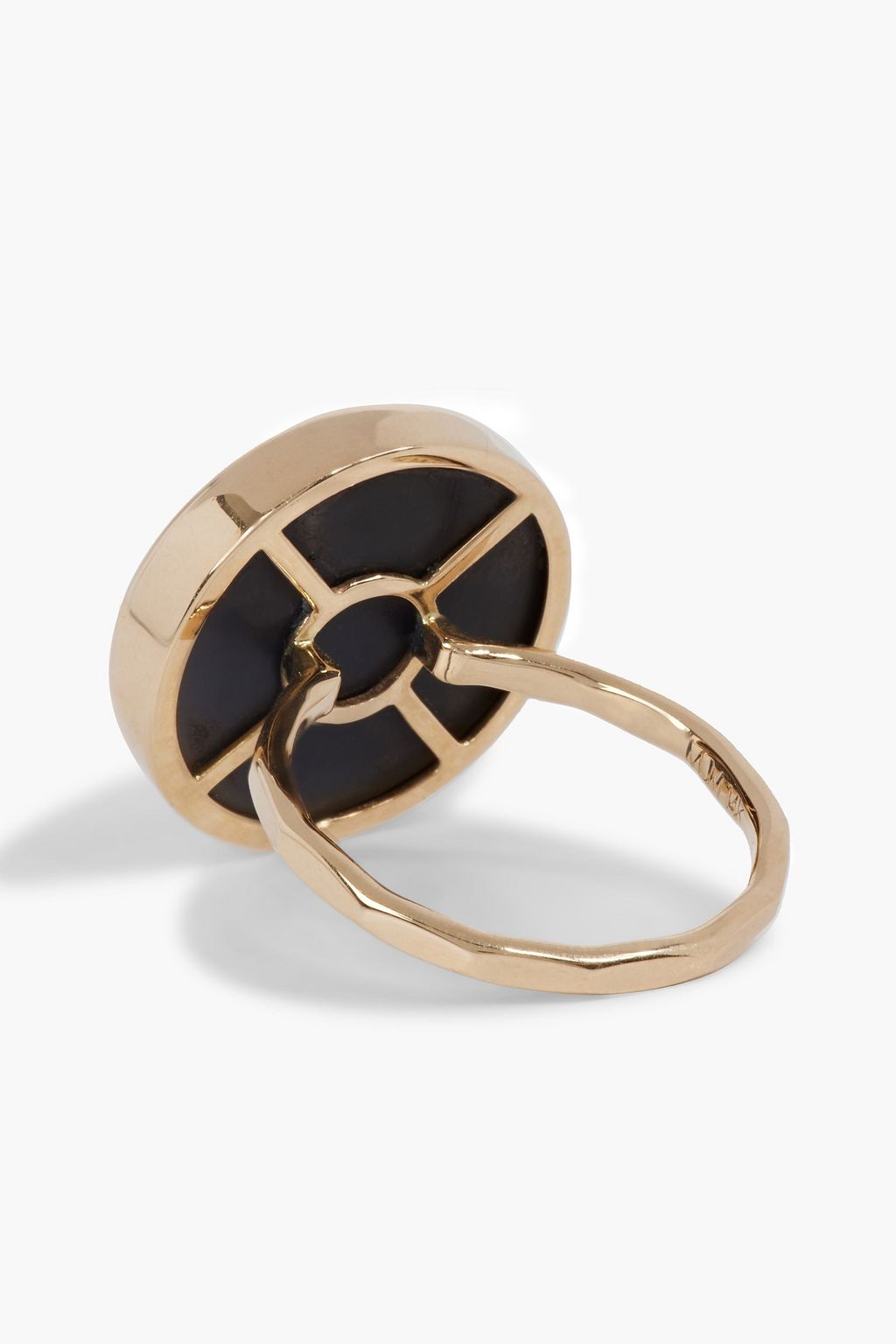 MELISSA JOY MANNING 14-karat gold druzy ring