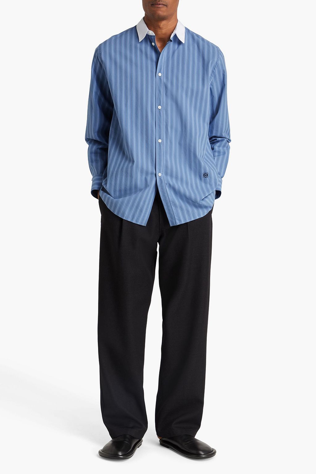LOEWE Striped cotton shirt