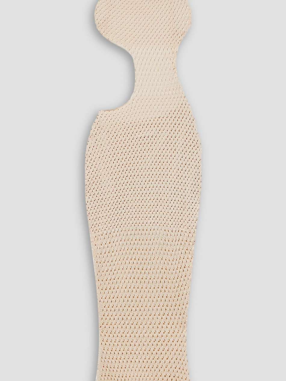 tiva open-back crocheted pima cotton maxi dress