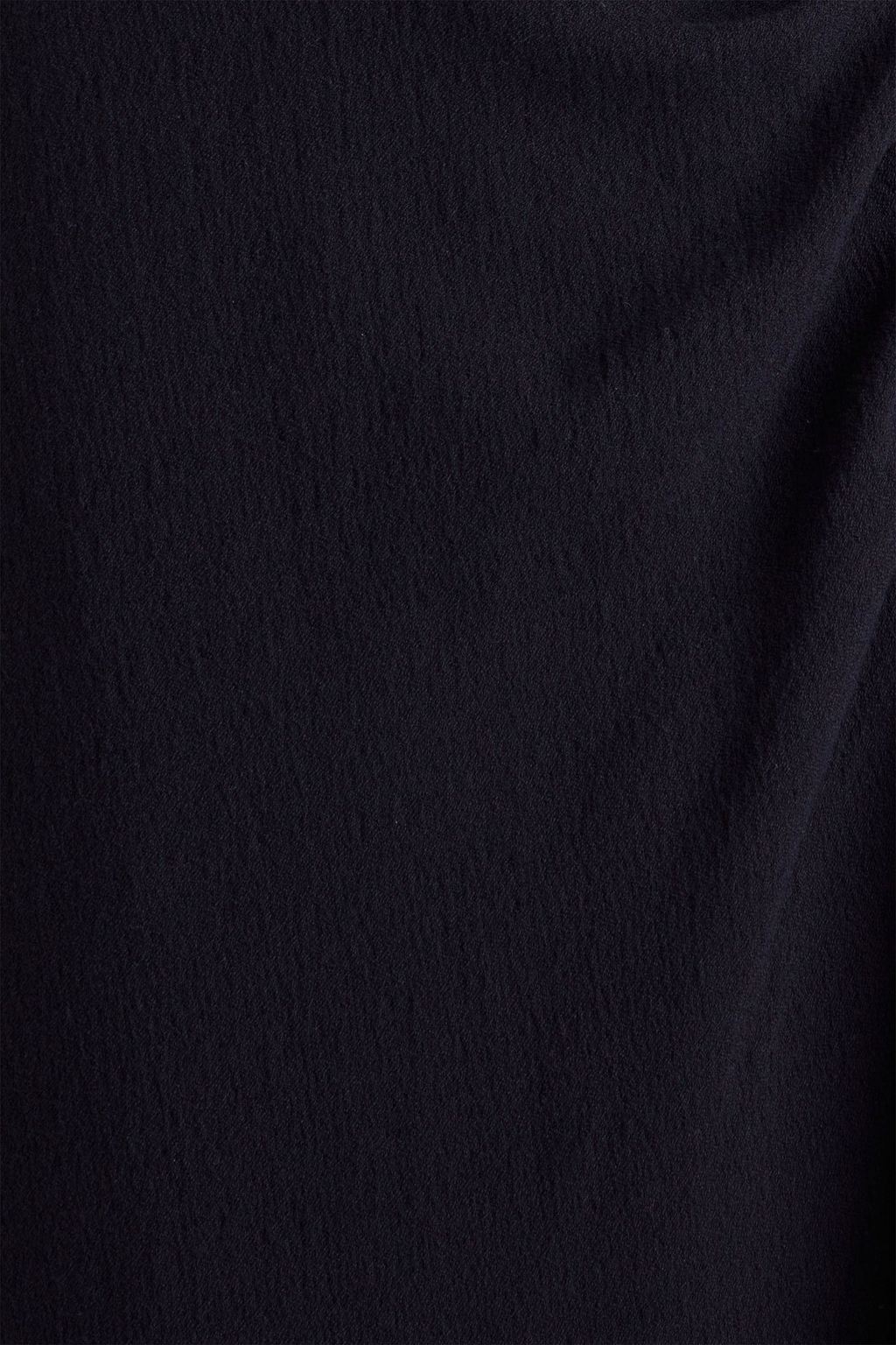 BA&SH Oya wrap-effect textured crepe midi dress