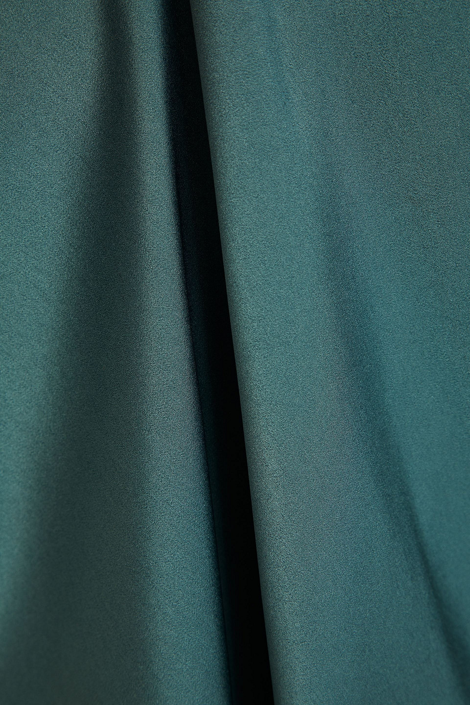 Ba&sh Top Aus Satin Mit Verzierung In Teal