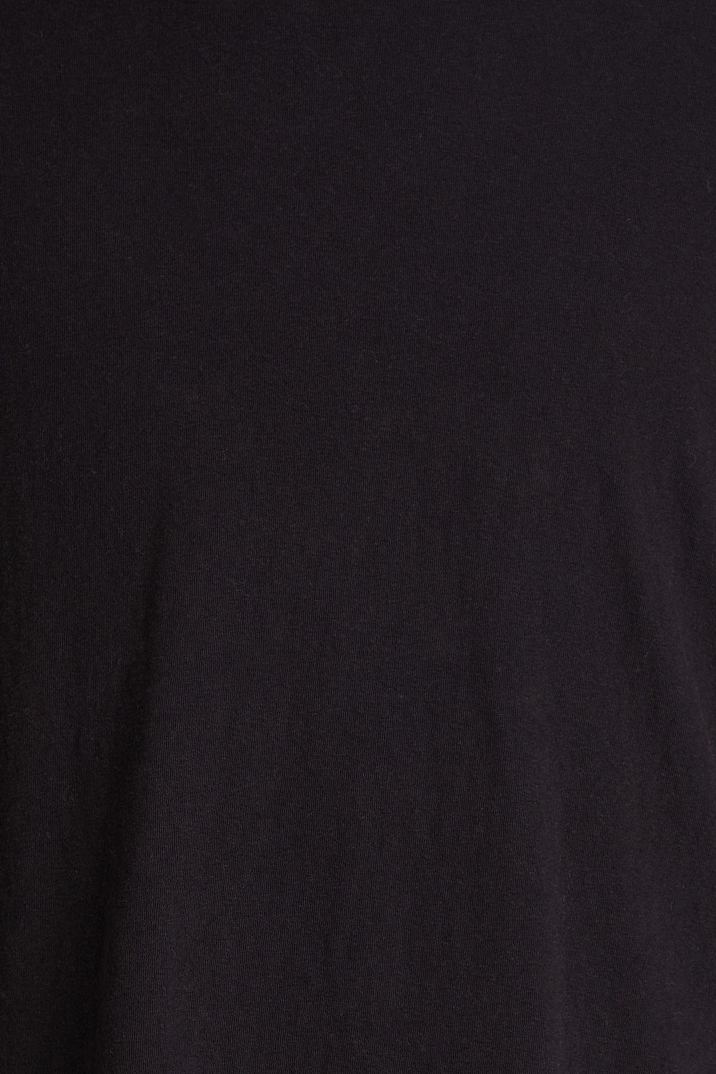 JAMES PERSE Cotton-blend stretch-jersey turtleneck top