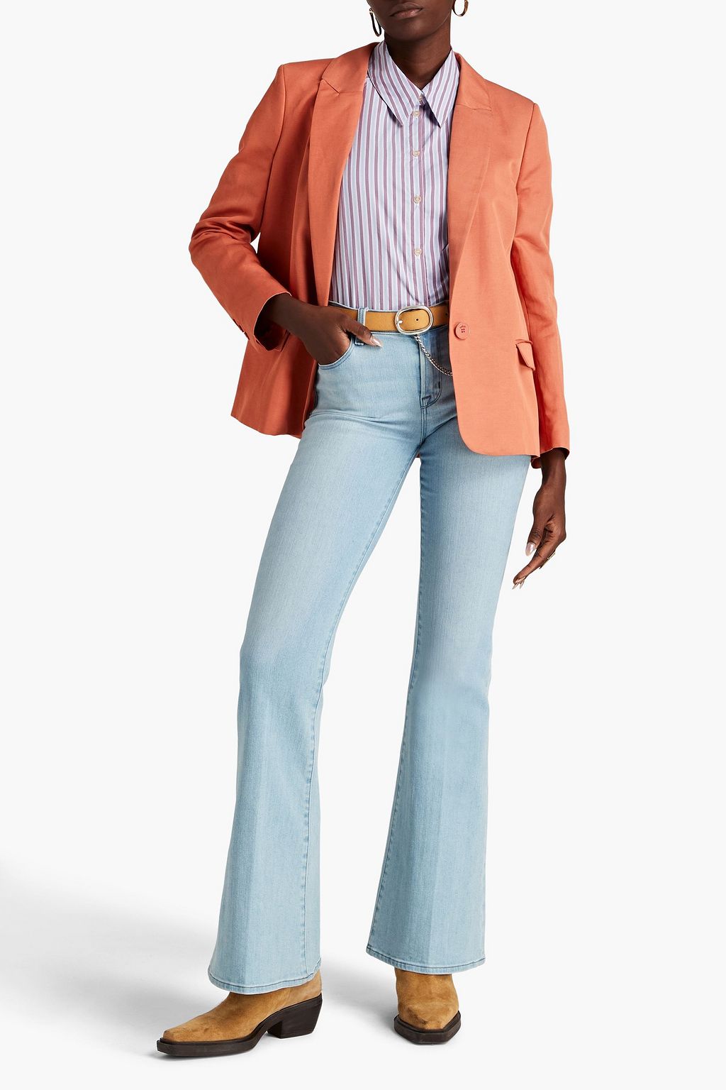 BA&SH Venus twill blazer