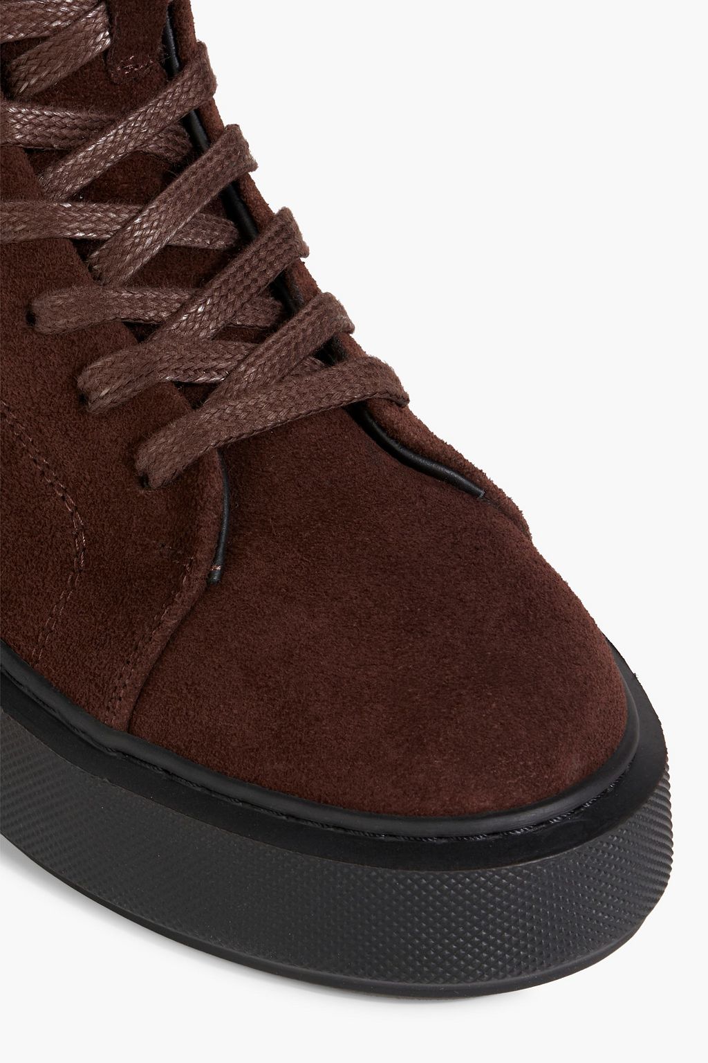 Shearling lined high top sneakers deals
