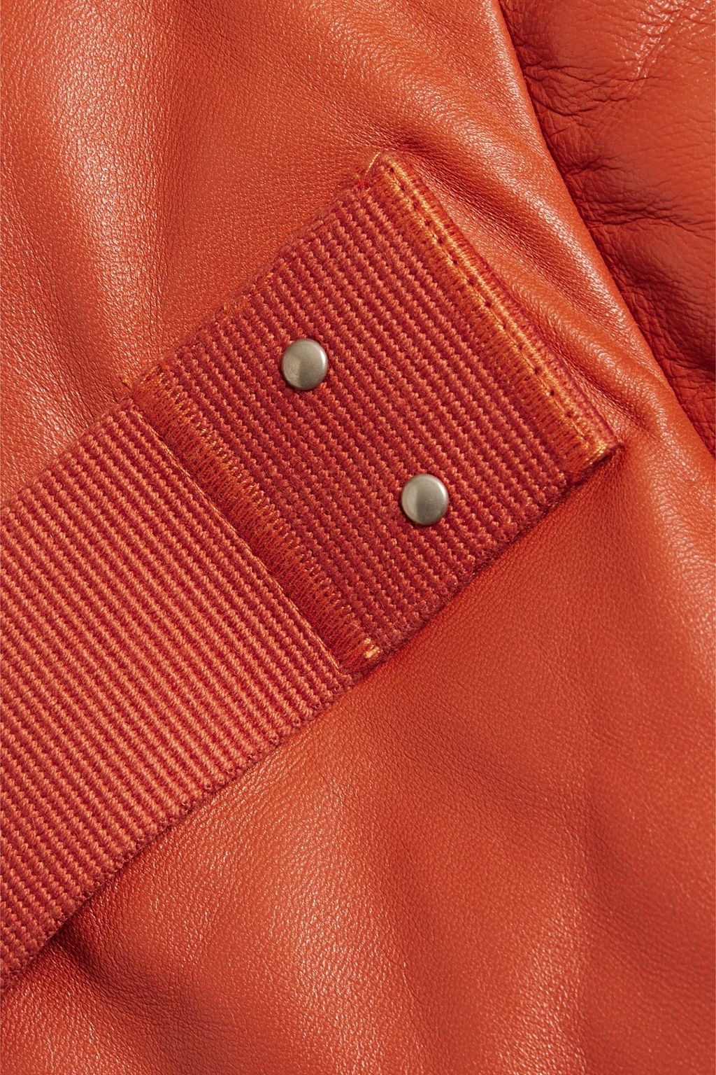 RICK OWENS Quilted leather down jacket