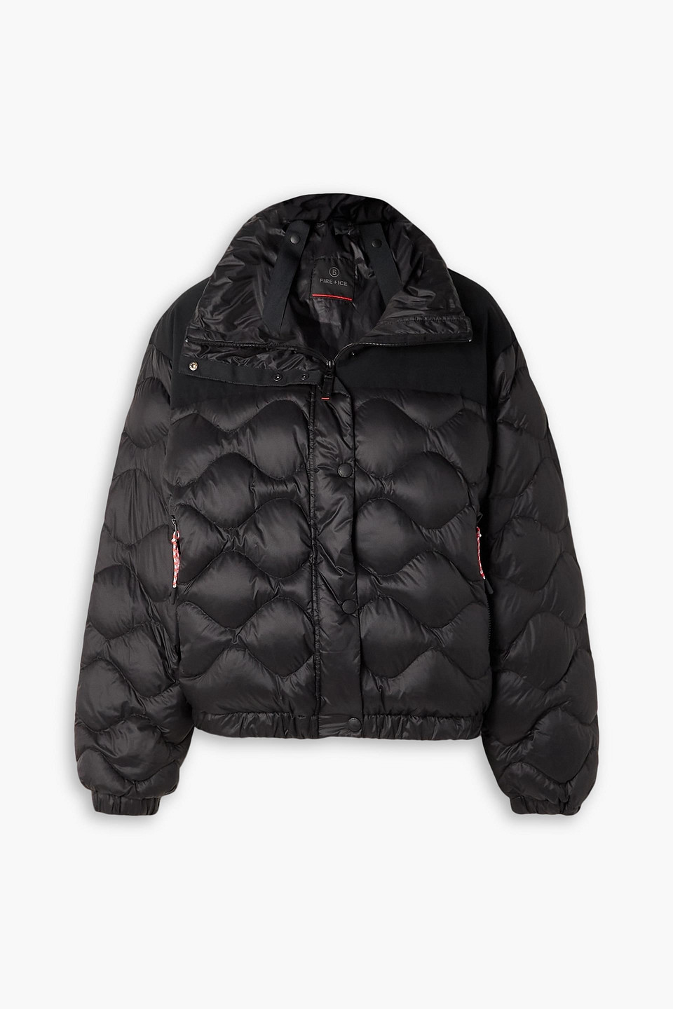 Bogner Lissi Quilted Puffer Jacket With Insert In Black