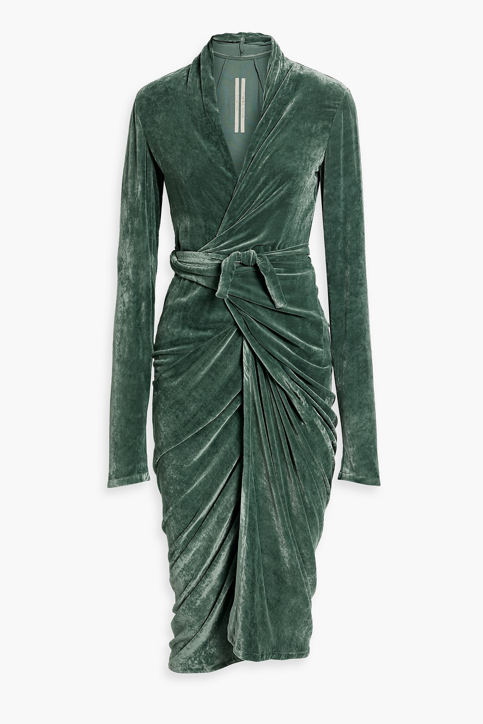 fitted lace wedding dress Green Velvet Dress