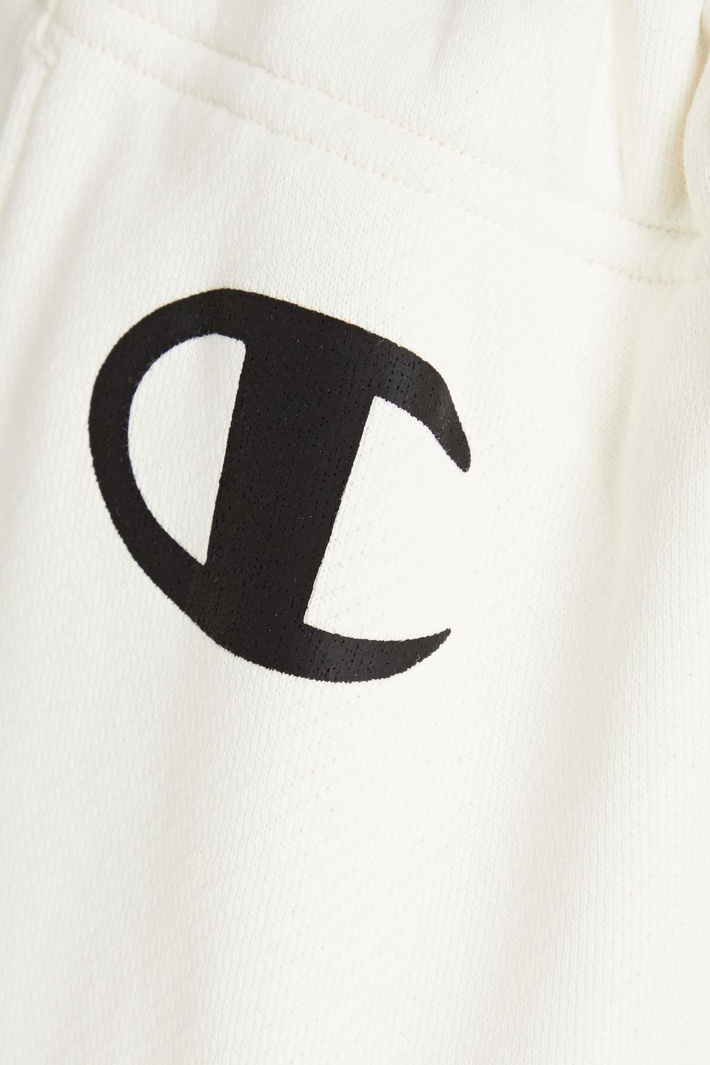 CHAMPION X NILI LOTAN フレンチコットンテリー トラックパンツ プリント入り