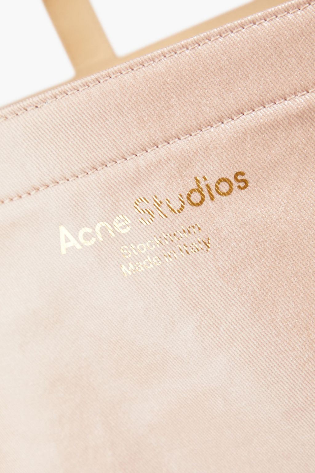 ACNE STUDIOS Coated canvas tote