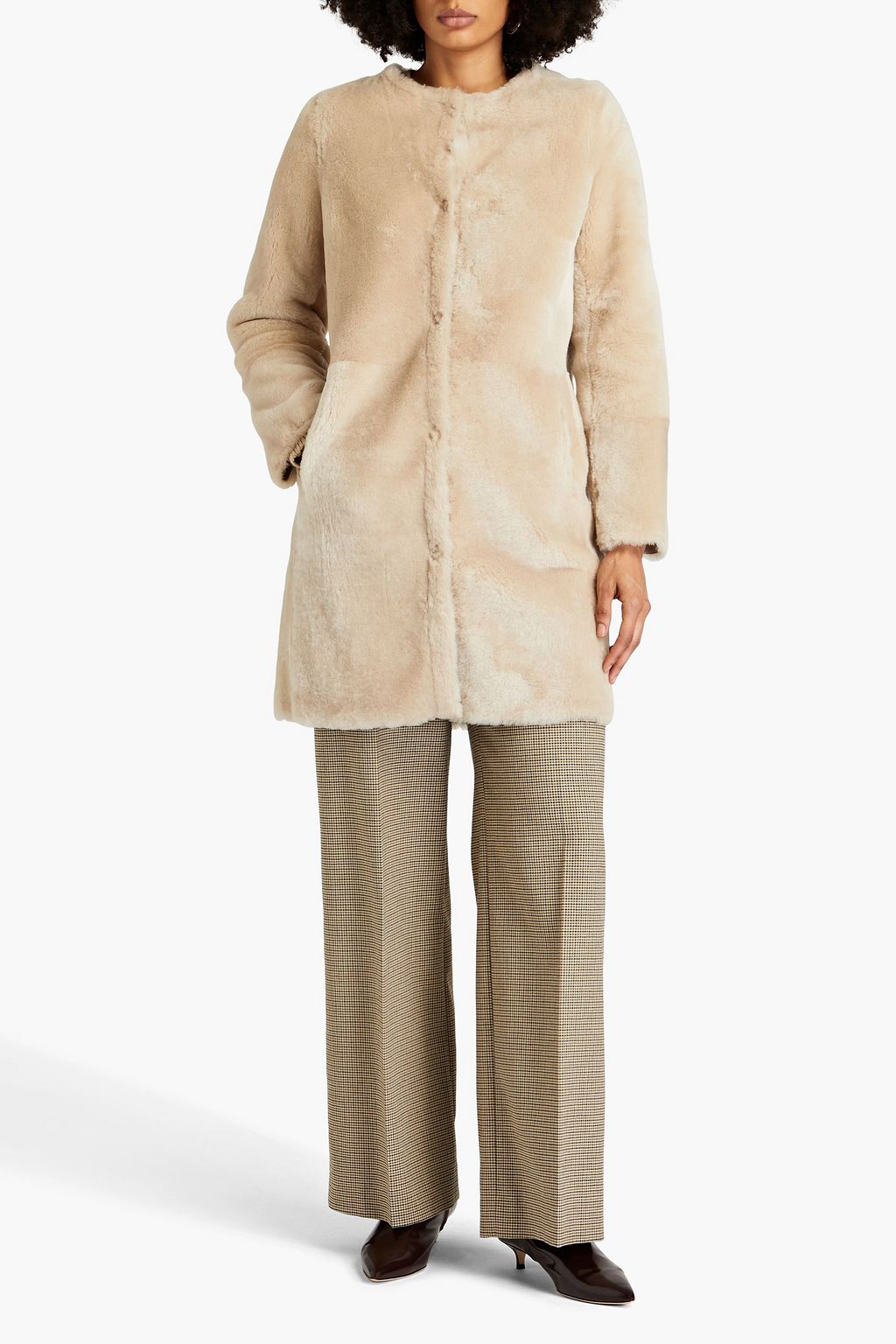 YVES SALOMON Shearling coat