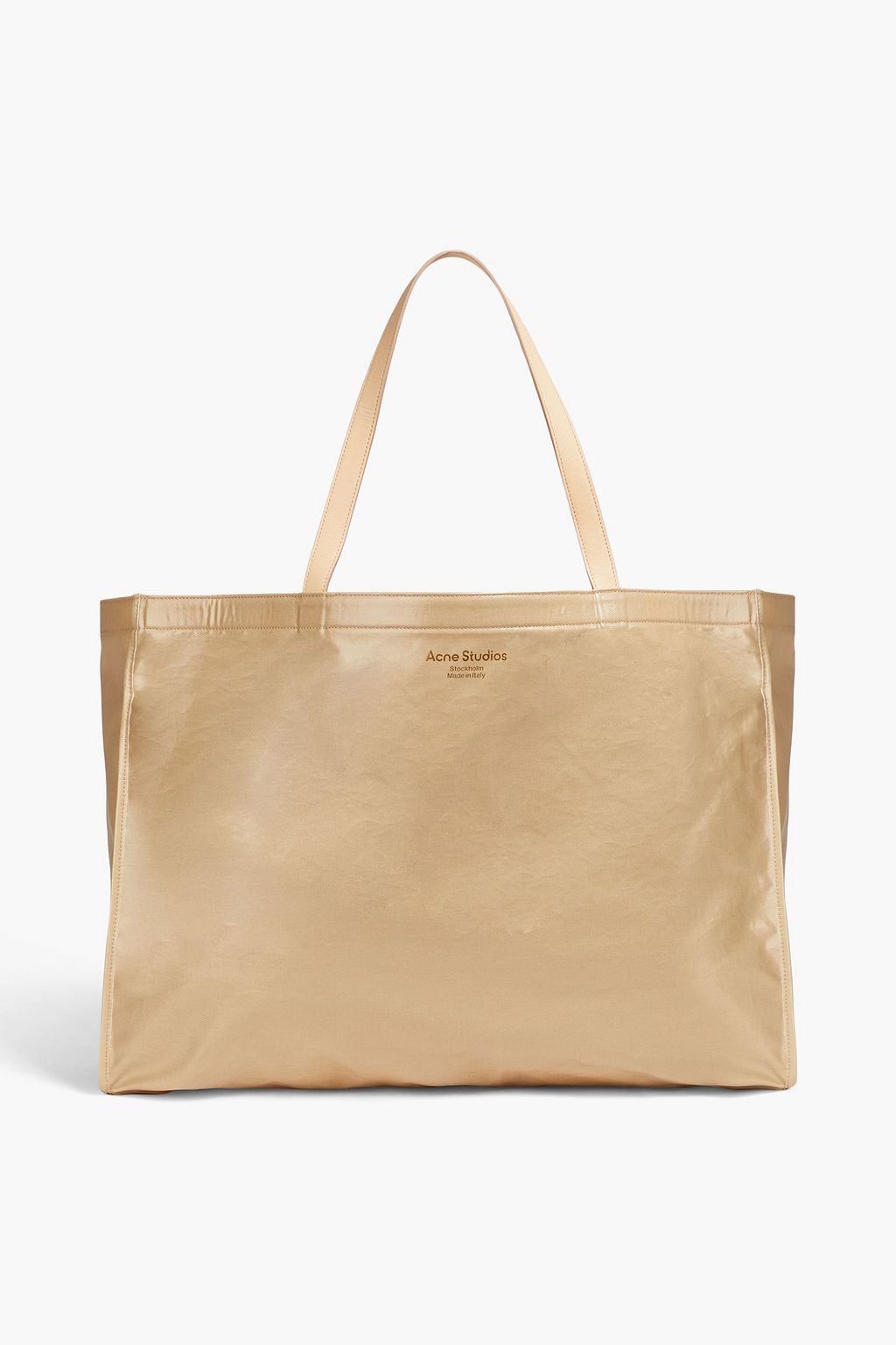 ACNE STUDIOS Coated canvas tote