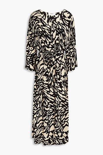 print maxi dress TILANE BLACK // ba&sh US