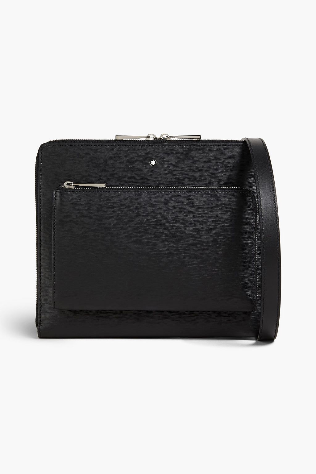 MONTBLANC Textured-leather shoulder bag | THE OUTNET