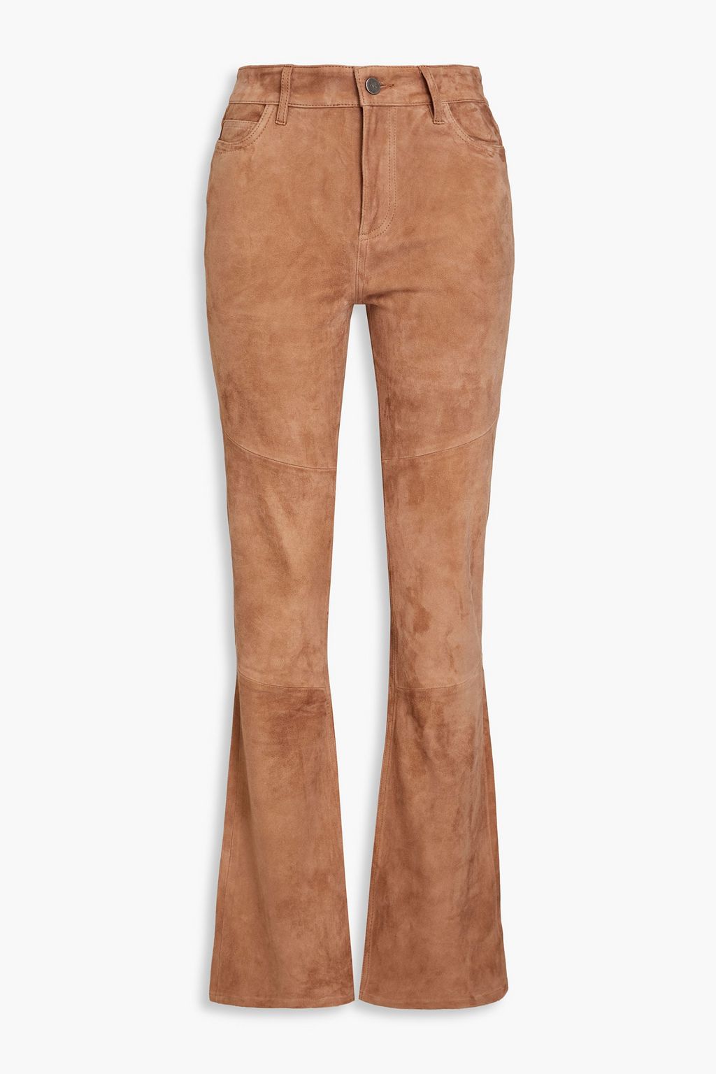 Laurel suede flared pants