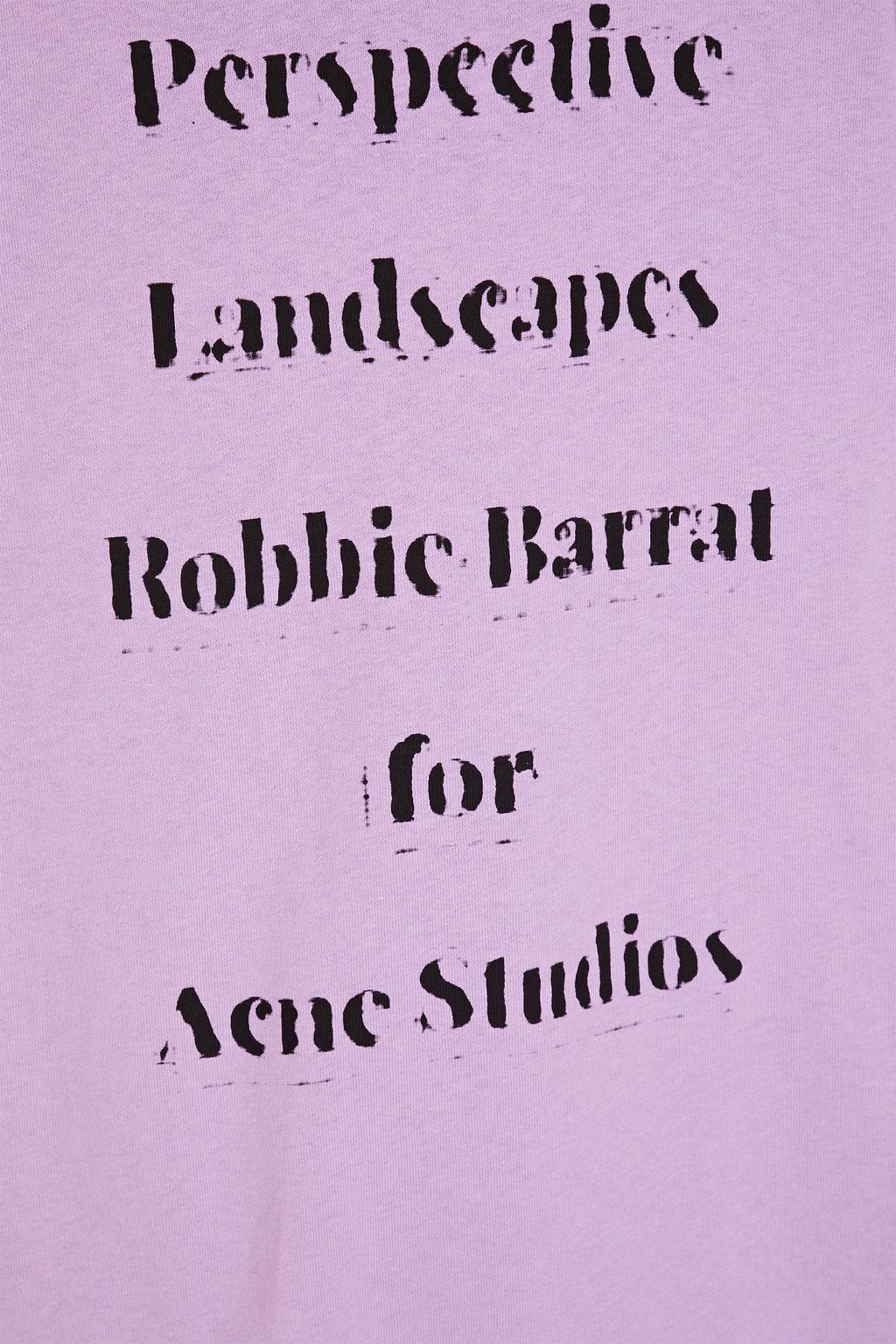 ACNE STUDIOS Printed cotton-jersey T-shirt