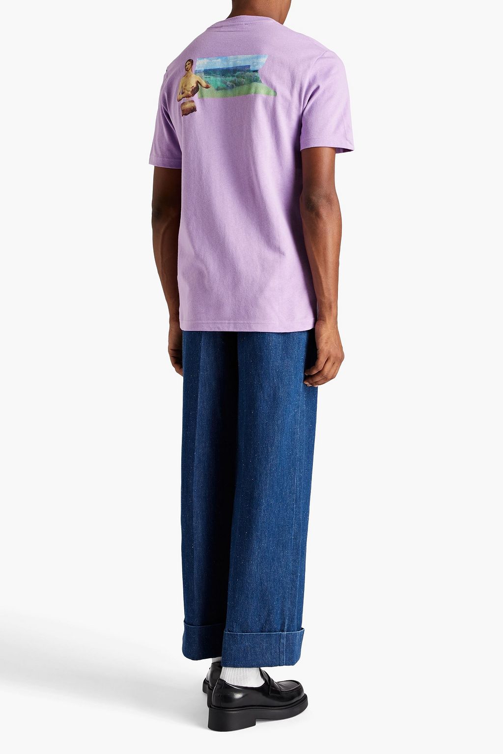 ACNE STUDIOS Printed cotton-jersey T-shirt