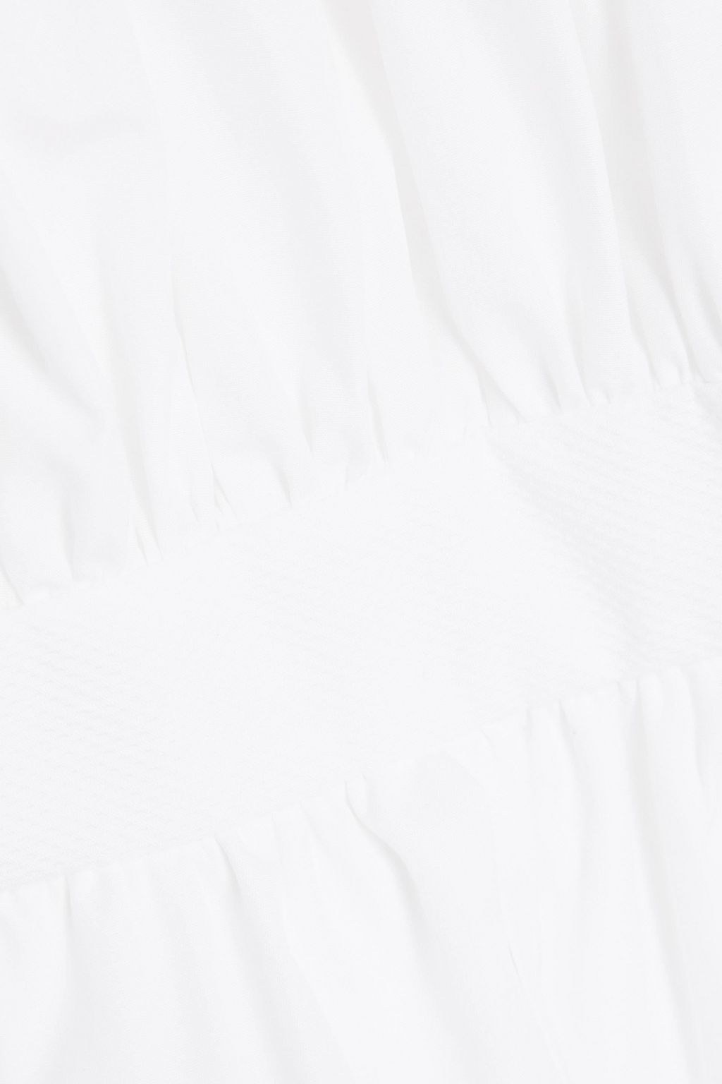 MCQUEEN Off-the-shoulder cotton top