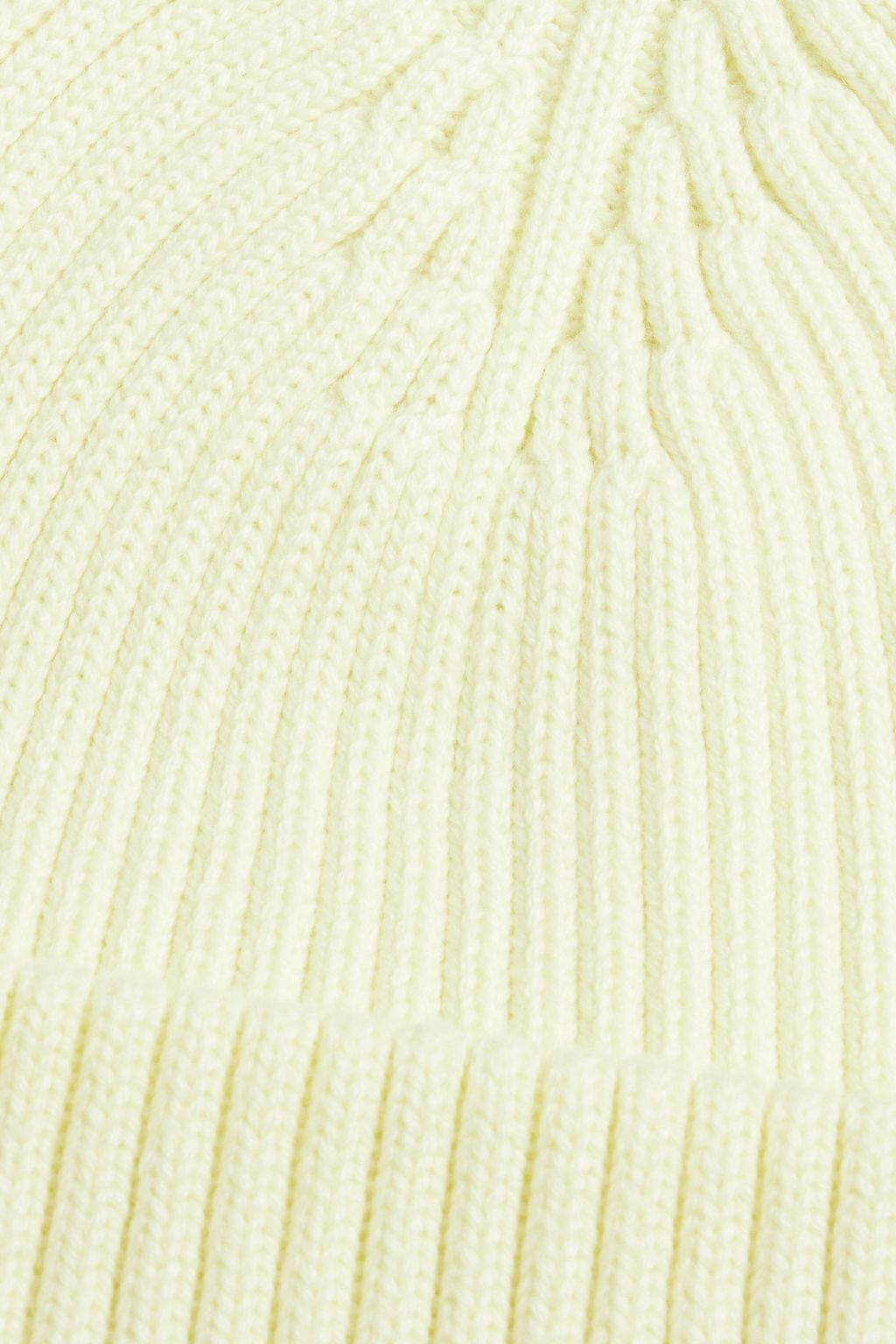 CORDOVA Ribbed wool beanie