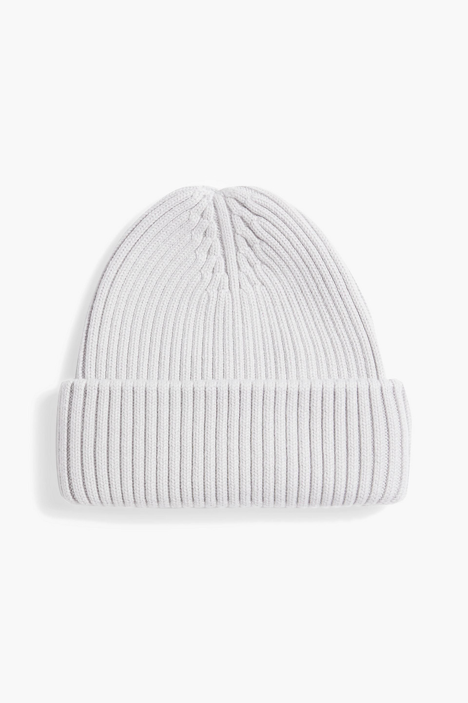 Ribbed wool beanie