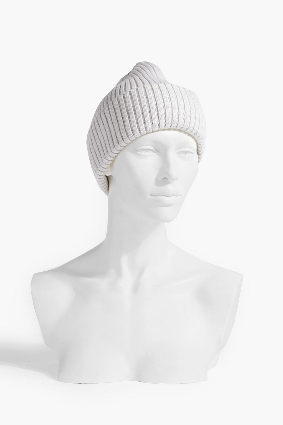 Shop Cordova Ribbed Wool Beanie In Lilac