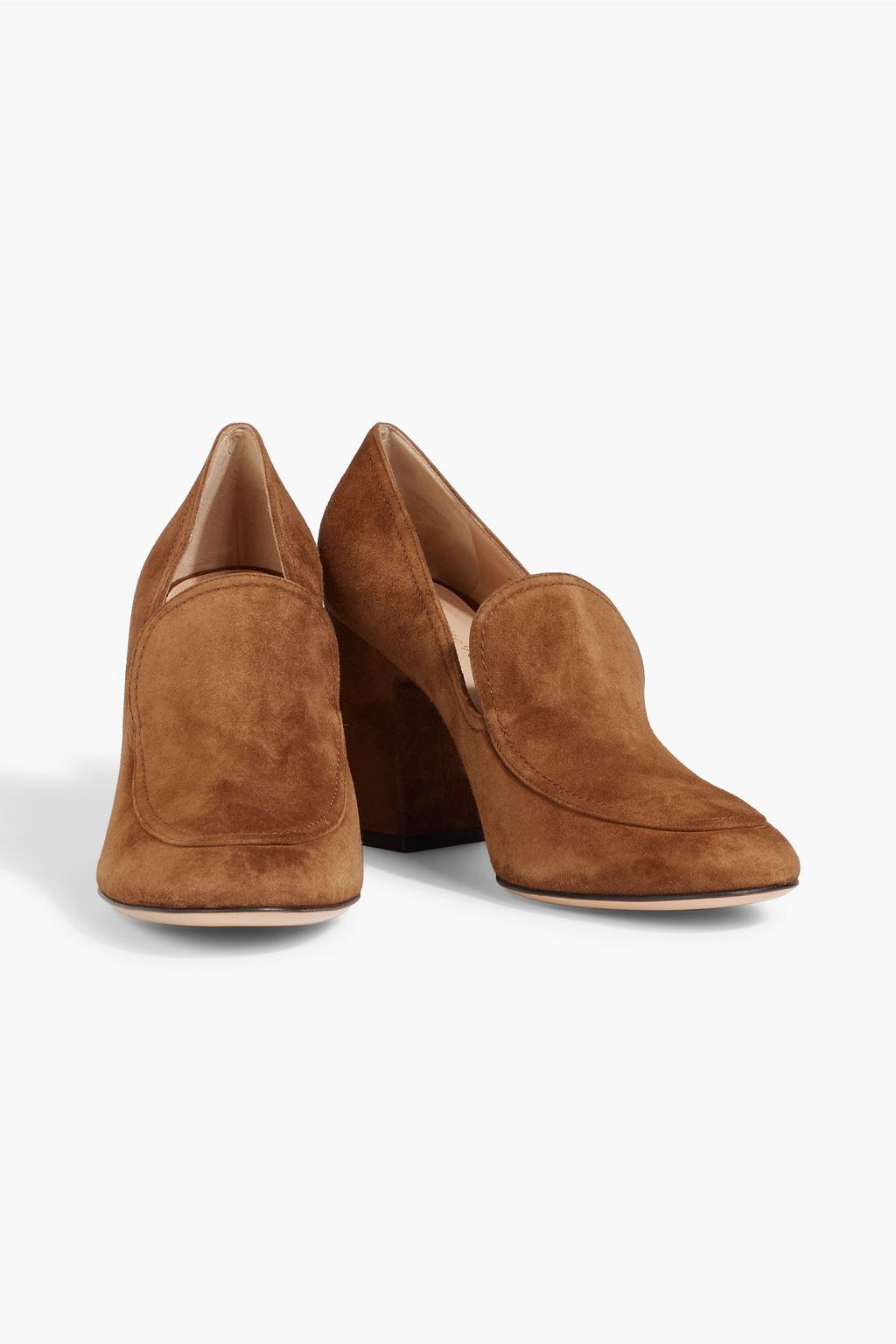 GIANVITO ROSSI Marcel 85 suede pumps