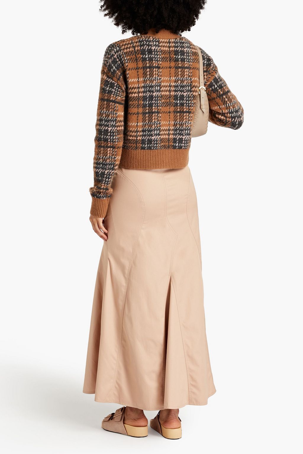 BURBERRY تنورة طويلة من التويل