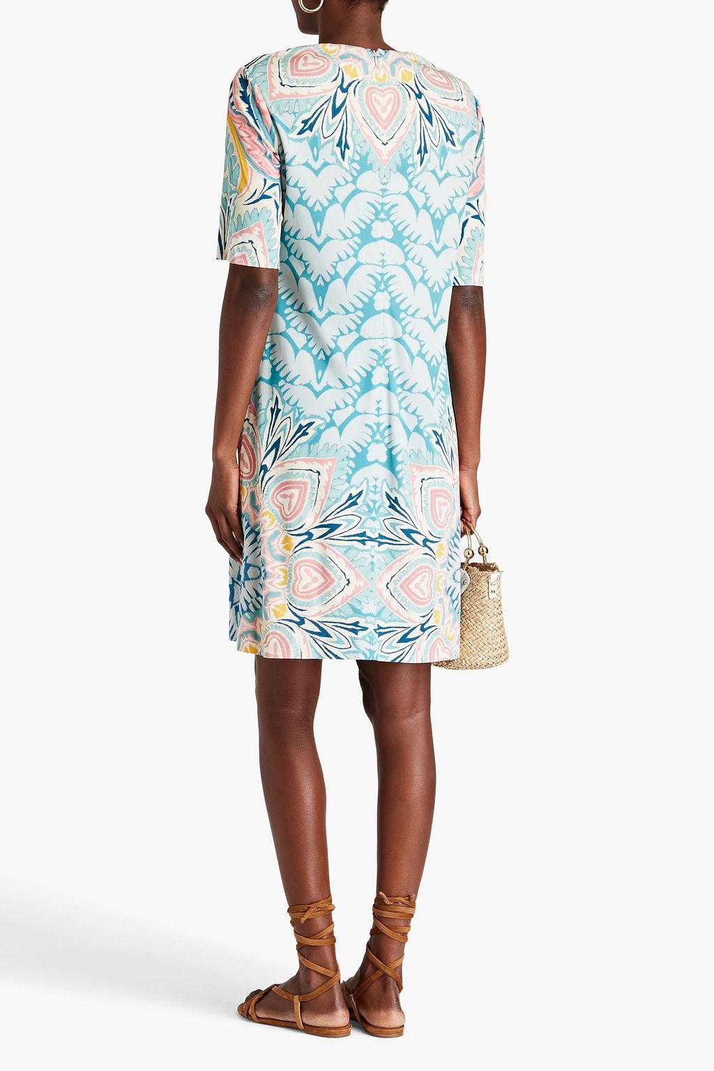 ETRO ジャージー ワンピース プリント入り