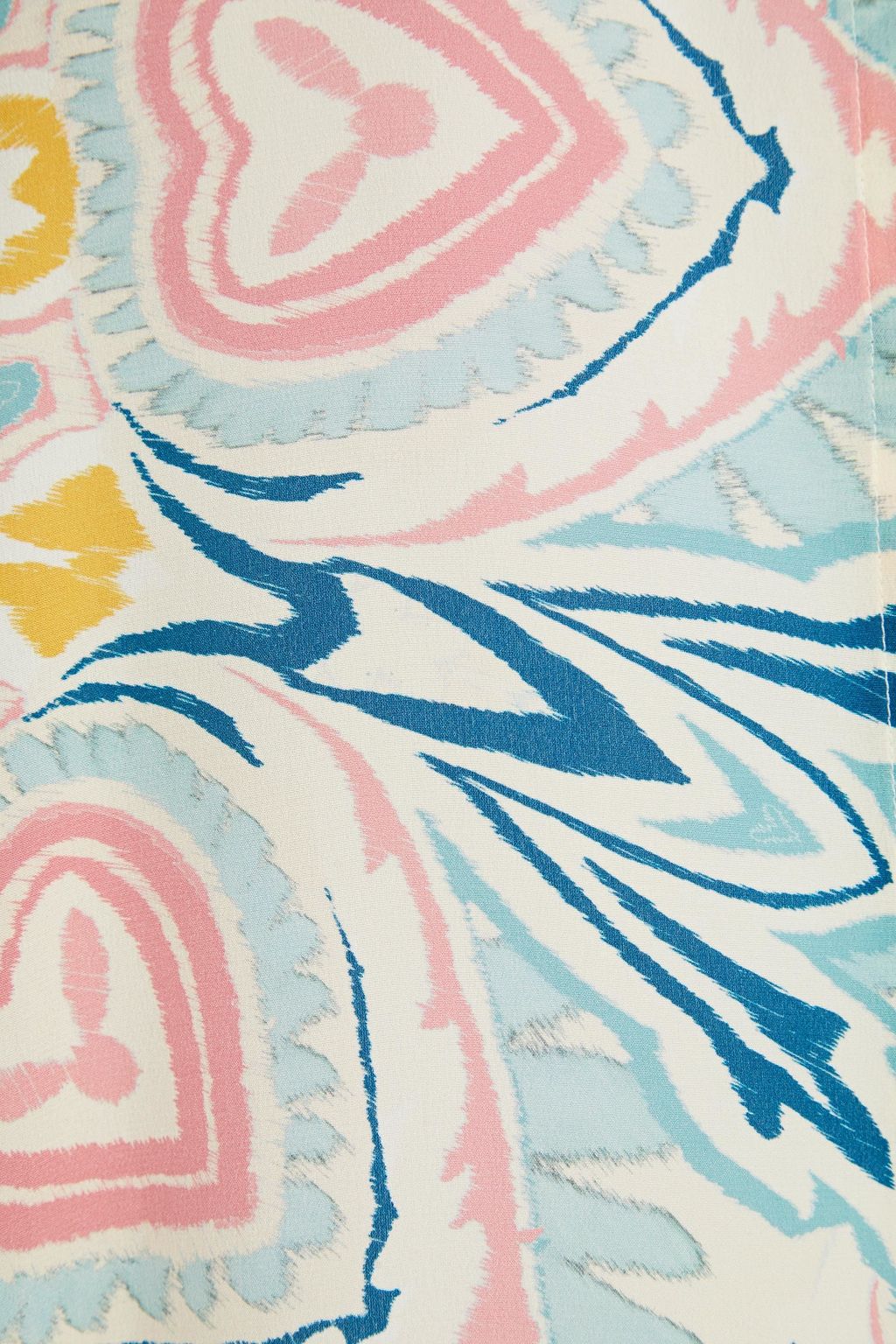ETRO Printed silk-crepe shirt