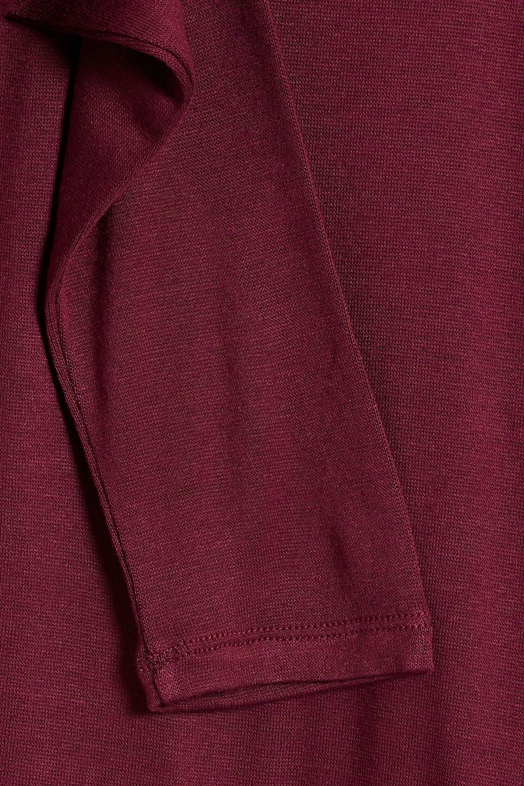 VINCE. Stretch-jersey top