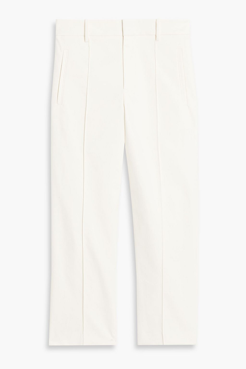 VINCE. Cropped cottonblend tapered pants THE