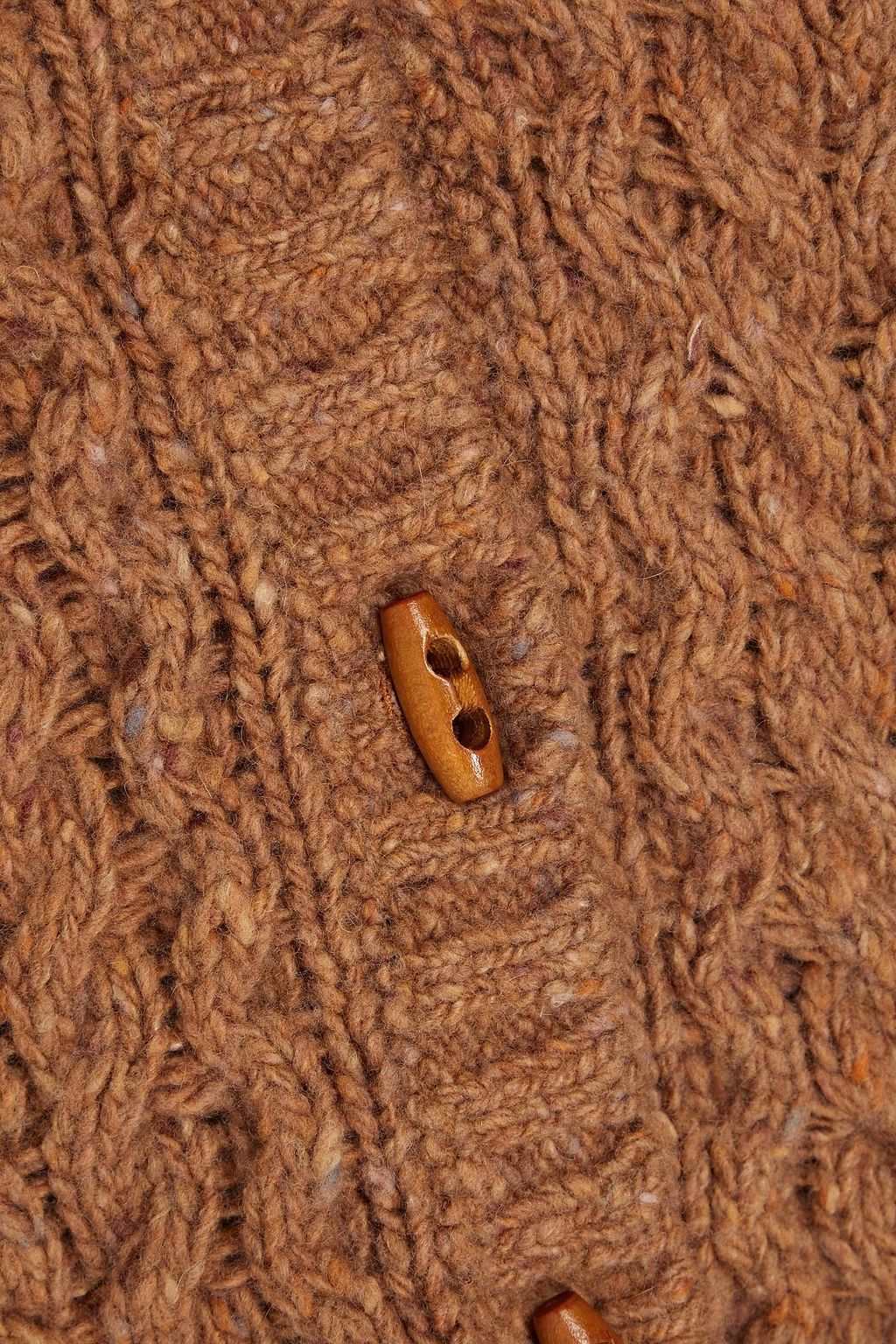 RE/DONE 50s Donegal cable-knit wool-blend vest