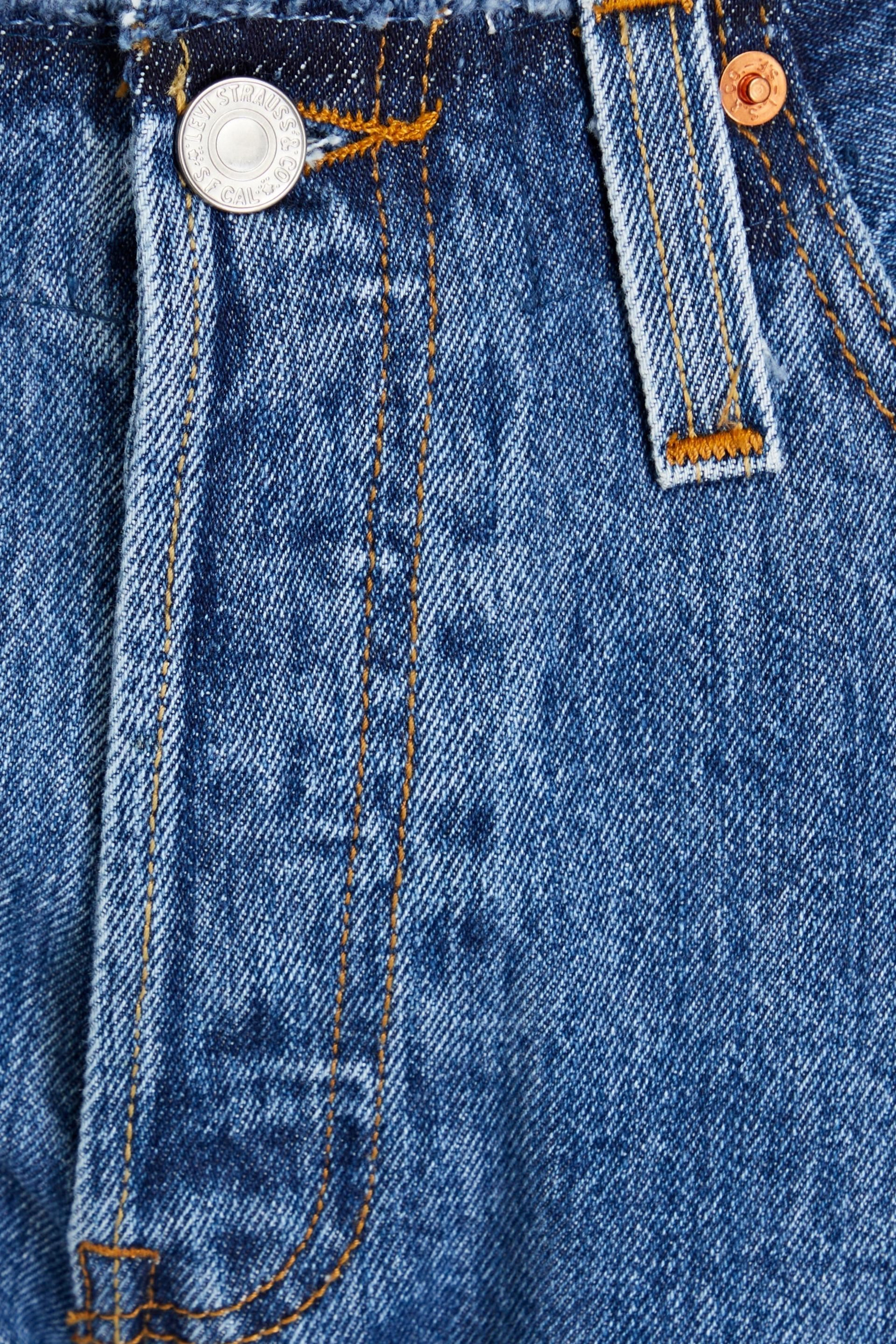 RE/DONE WITH LEVI'S Cropped mid-rise straight-leg jeans