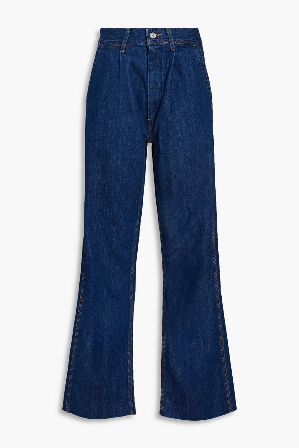 High-rise wide-leg jeans