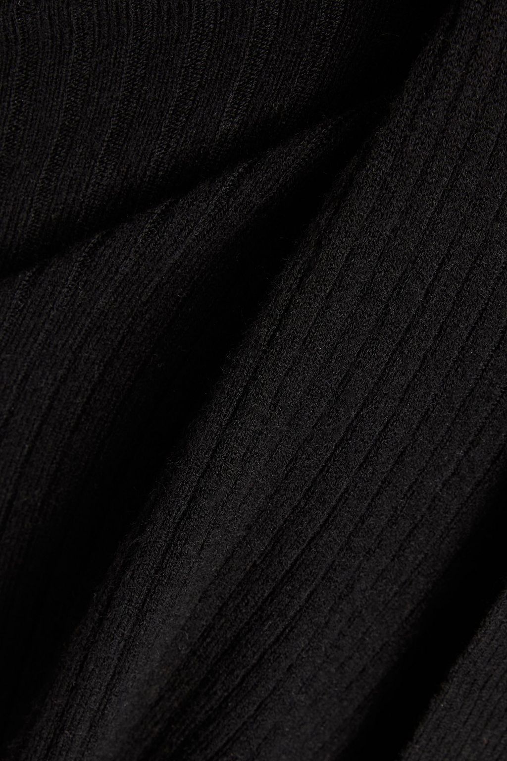 PAIGE Nerine ribbed-knit midi dress