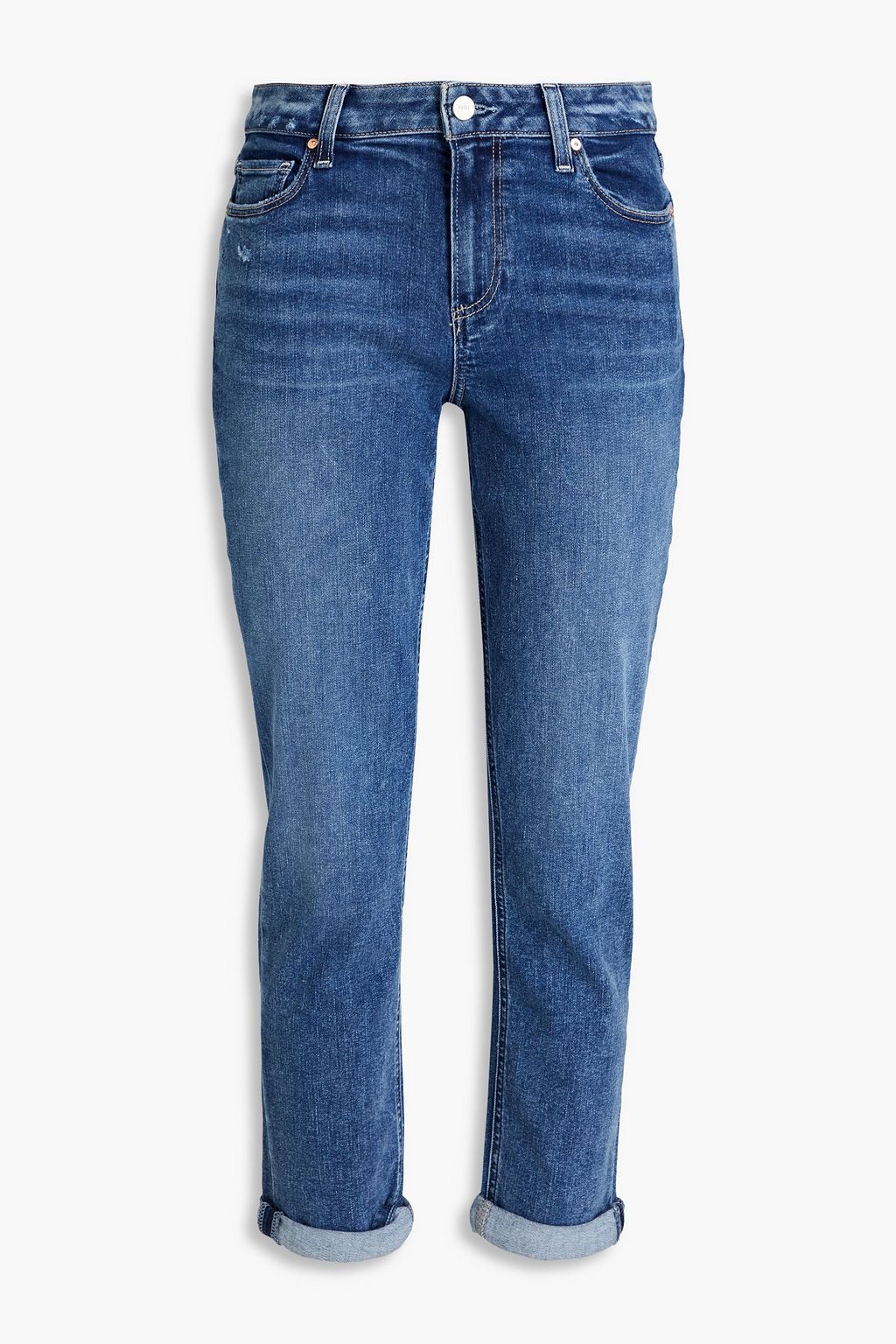 PAIGE Brigitte mid rise boyfriend jeans THE OUTNET