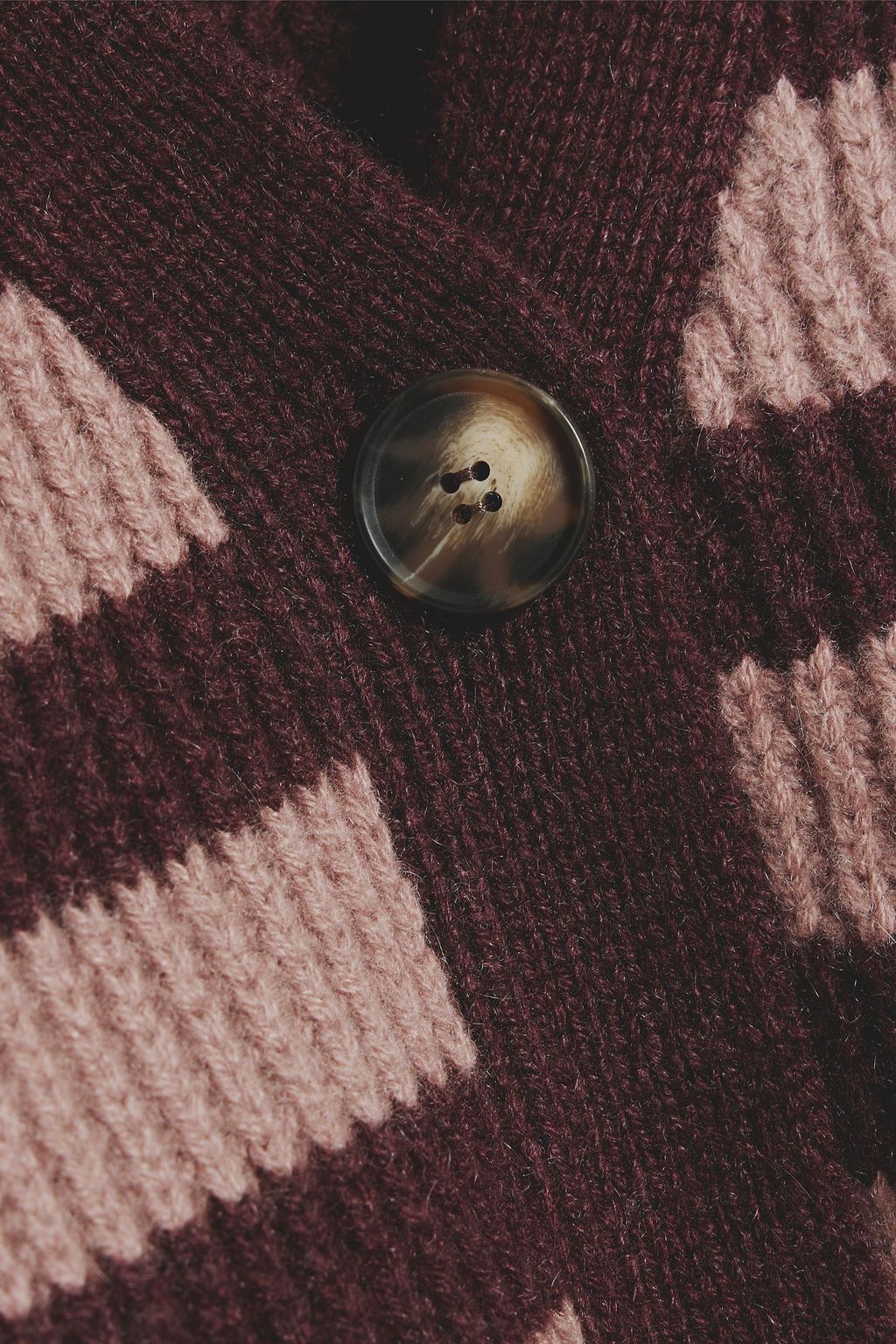 NAADAM Striped ribbed cashmere cardigan