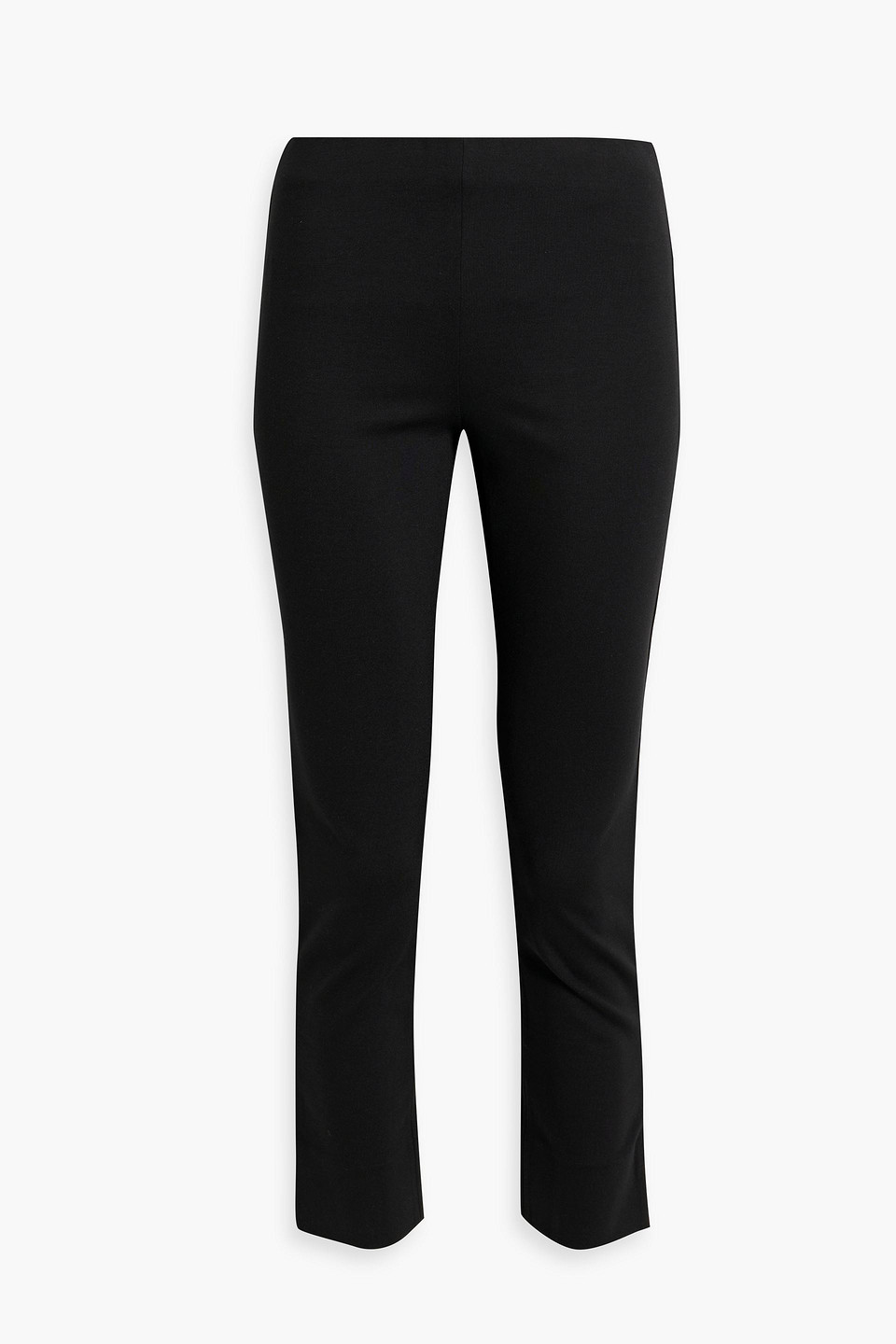 Vince Cropped Ponte Skinny Pants In Black